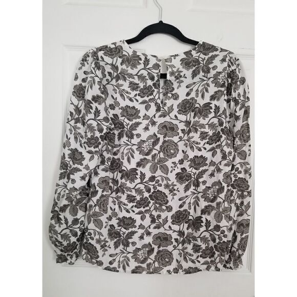 LUCKY Brand lea pintuck blouse top - Picture 9 of 11